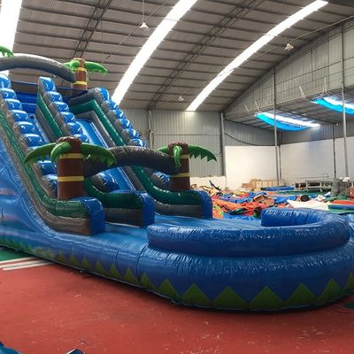 Slide Unisex Bouncy House Slide Inflável Jumping Air Bouncer Slide para piscina 5-10 Passageiros