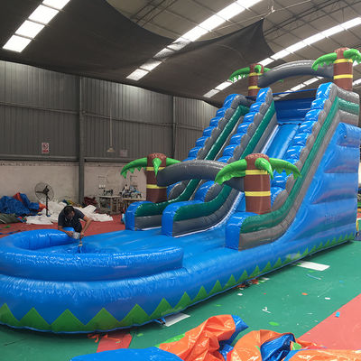 Slide Unisex Bouncy House Slide Inflável Jumping Air Bouncer Slide para piscina 5-10 Passageiros