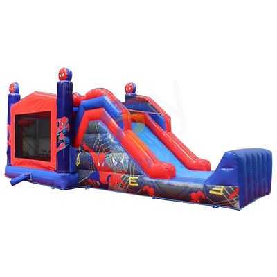 Deslizamento de água personalizado Deslizamento de água inflável Deslizamento de parque de diversões para castelo unisex