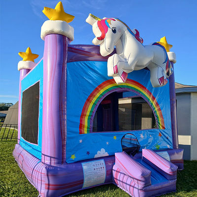 Casa de salto inflável para jogos de saltos de crianças