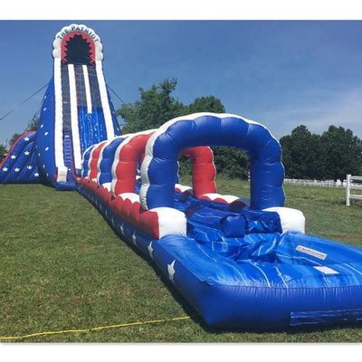 Equipamento para parques de diversões Joguinho inflável para o exterior Slide aquático Capacidade máxima 100-500 kg PVC