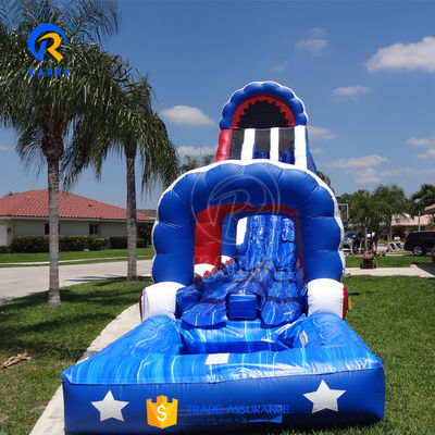 Equipamento para parques de diversões Joguinho inflável para o exterior Slide aquático Capacidade máxima 100-500 kg PVC
