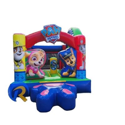 Equipamento de entretenimento do jardim traseiro Logotipo personalizado Aceitável Castelo de salto inflável