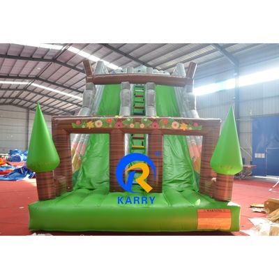 Eventos Parque aquático Slide de salto inflável para crianças e adultos tamanhos opcionais 9 * 4.5
