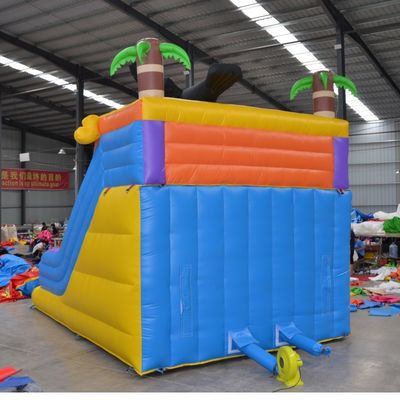 Tamanho personalizado Entretenimento ao ar livre Corvo zangado Slides infláveis de água para crianças brincar