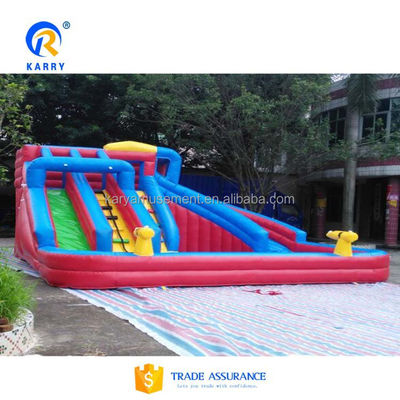 Verão Grande Piscina Slide Inflável Castelo Para Crianças Outdoor Piscina Jogo de Escalada