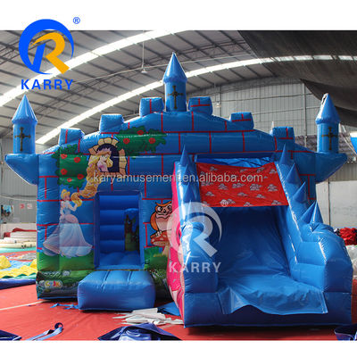 14 anos de idade equipamento de diversão para crianças inflável casa salto com escorrega