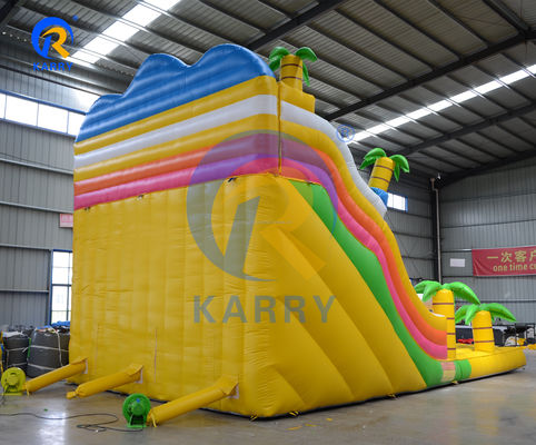 Características PORTABLE Castelo Florestal Deslizamento Trampolim Equipamento de parque para brinquedos infantis