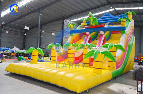 Características PORTABLE Castelo Florestal Deslizamento Trampolim Equipamento de parque para brinquedos infantis