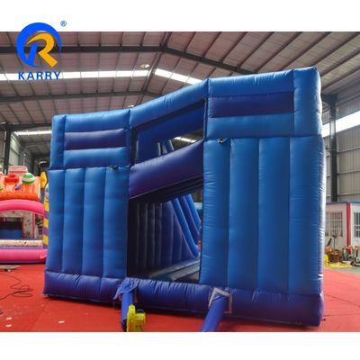 Parque de Jogos ao Ar Livre PVC de qualidade comercial Como Treinar o Seu Dragão Bouncer Inflável com 2 Jogos de Slides