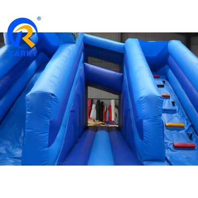 Parque de Jogos ao Ar Livre PVC de qualidade comercial Como Treinar o Seu Dragão Bouncer Inflável com 2 Jogos de Slides