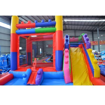 Casa de salto com escorrega e forma de entrega Mar/Ar