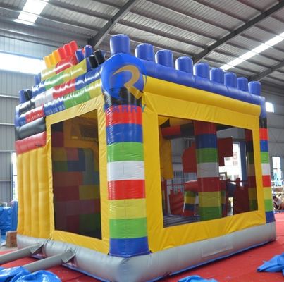 Casa de salto inflável comercial para atividades de festas e entrega de negócios Mar/ar