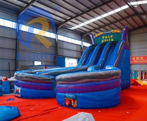 T/T Condições de pagamento PVC inflável de salto para casa Parque de água escorrega para adultos e crianças