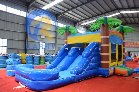 Promoção de eventos comerciais facilitada com o castelo inflável de brinquedos florestais