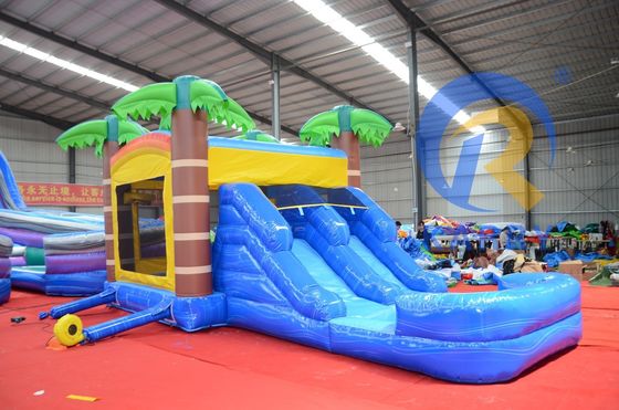 Promoção de eventos comerciais facilitada com o castelo inflável de brinquedos florestais
