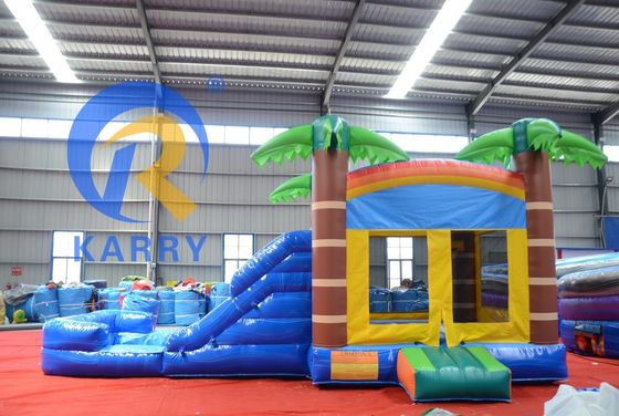 Promoção de eventos comerciais facilitada com o castelo inflável de brinquedos florestais