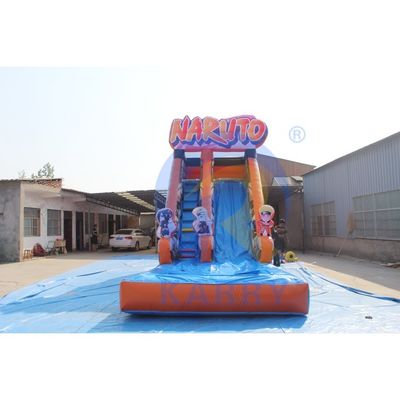 Shopping Mall Ocasião Anime Fan's Backyard Slide de água inflável e combo de piscina