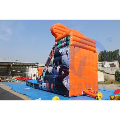 Shopping Mall Ocasião Anime Fan's Backyard Slide de água inflável e combo de piscina