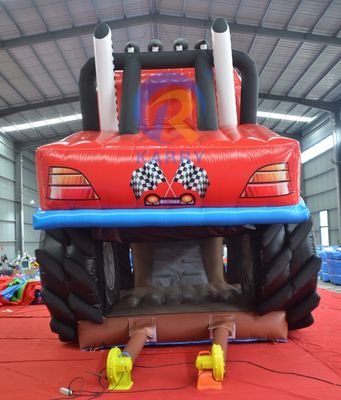 0.55mm PVC inflável Slide Jumping Toy Estilo para Outdoor Castle Toy no parque de diversões