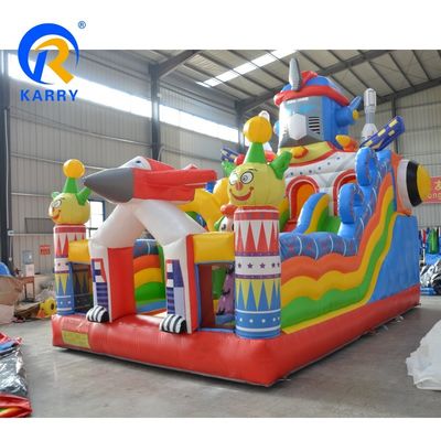 Slides infláveis mecânicos para eventos comerciais de festas ao ar livre