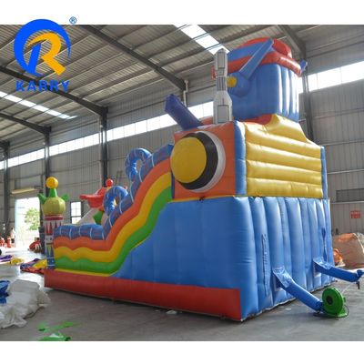 Slides infláveis mecânicos para eventos comerciais de festas ao ar livre