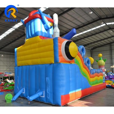 Slides infláveis mecânicos para eventos comerciais de festas ao ar livre