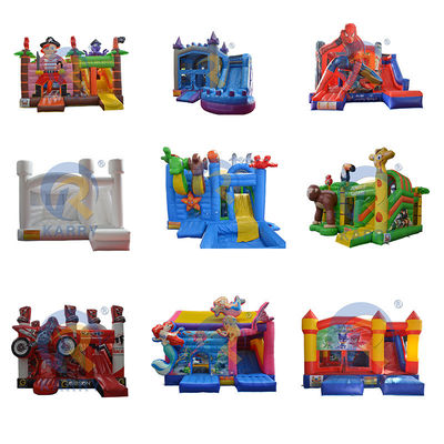 Slide de água inflável comercial com kit de reparação e sopro de piscina CE incluído