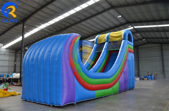 10*3.5*6m Slide de água giratório de PVC inflável para aluguel de festas de verão