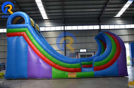 10*3.5*6m Slide de água giratório de PVC inflável para aluguel de festas de verão
