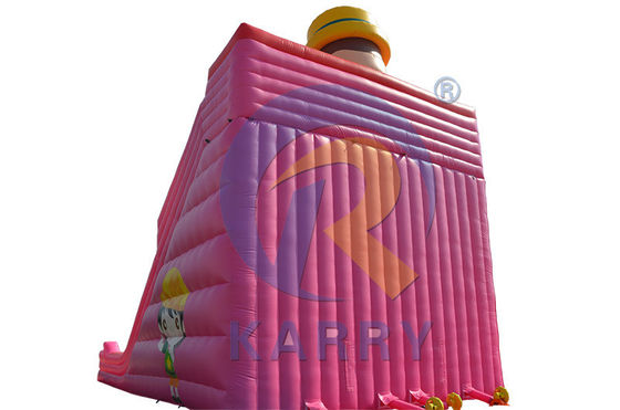 Casa de salto para crianças com 14*8*11m ou personalizada