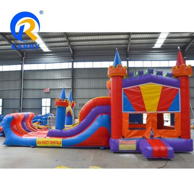 Transportes marítimos/aéreos Slide inflável com kit de reparação de acessórios de castelo