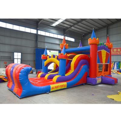Transportes marítimos/aéreos Slide inflável com kit de reparação de acessórios de castelo