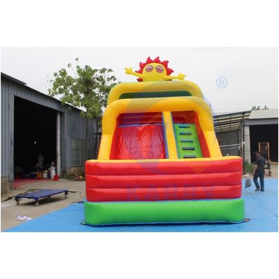 CE EN14960 Castelo inflável com escorrega e piscina para crianças