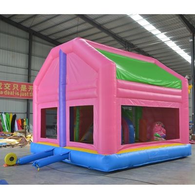 Promoção de Eventos Comerciais Castelo Bouncy Unicorn com Slide e Kit de Reparação Incluído