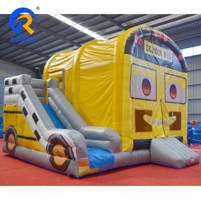 Entrega marítima/aérea Castelo de salto inflável para crianças com logotipo personalizado do slide aceito