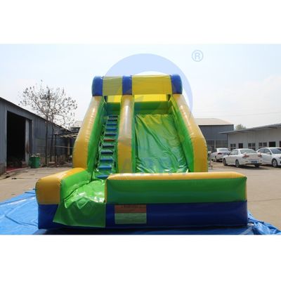 Atração CE EN14960 Certificado Leopard Print Arch Slides infláveis de água com piscina
