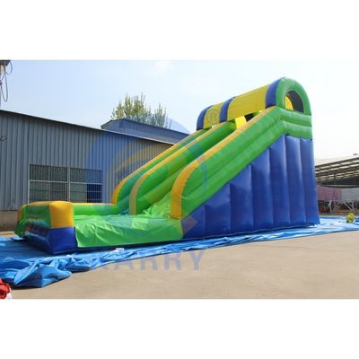 Atração CE EN14960 Certificado Leopard Print Arch Slides infláveis de água com piscina