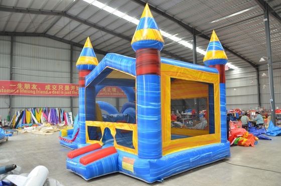Experimente a emoção do escorrega inflável / castelo / salto para entretenimento ao ar livre