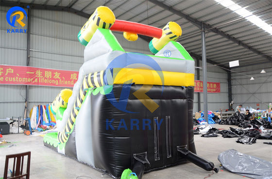 5-10 Passageiro Event Commercial Inflatable Bouncy Slide Pool Combo para Crianças e Adultos