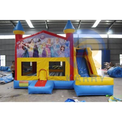 Commercial Grade Inflatable Bouncer Castle Slide Combo para diversão de festa