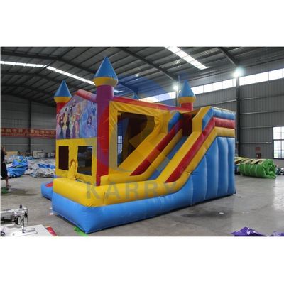 Commercial Grade Inflatable Bouncer Castle Slide Combo para diversão de festa