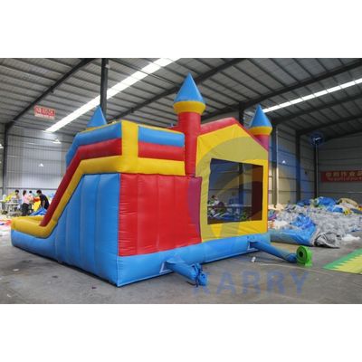 Commercial Grade Inflatable Bouncer Castle Slide Combo para diversão de festa