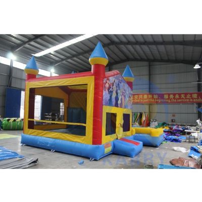 Commercial Grade Inflatable Bouncer Castle Slide Combo para diversão de festa