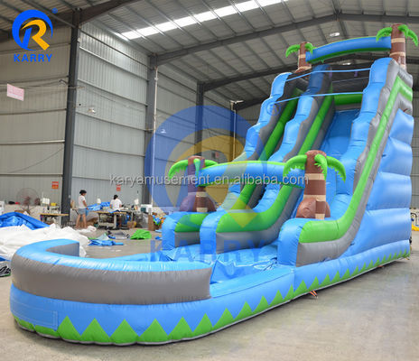 Logotipo Logotipo do Cliente Uma Linha Larga PVC Balão de Piscina Inflavel para Equipamento de Parque Aquático