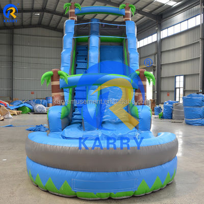 Logotipo Logotipo do Cliente Uma Linha Larga PVC Balão de Piscina Inflavel para Equipamento de Parque Aquático