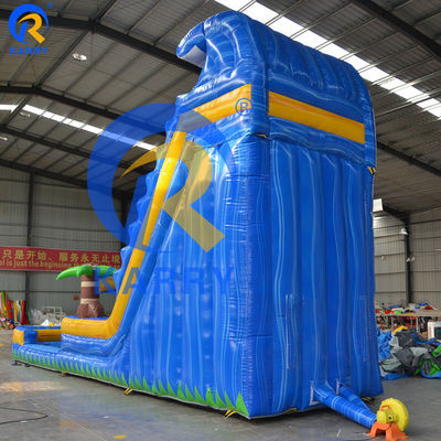 Área de Jogos ao Ar livre Grande Slide de Água de Palmeira CE Blower de Ar Padrão Incluído