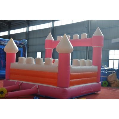 Festa das Crianças Essential Pink Kitty Inflatable Bounce House com Cut Cat Design e Kit de Reparação