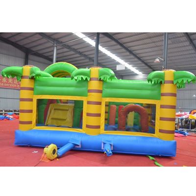 14 Anos Para Acima Range de Idade Portavel Inflável Bouncer com Slide Jumping Castle Moonwalk