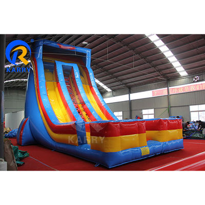 EN14960 Certificado Dual Lane Inflatable Bouncing Castle Slide para diversão aquática das crianças